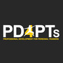 Standard pd4pts logo 1 white
