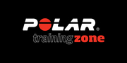 Standard polar training zone logo on black