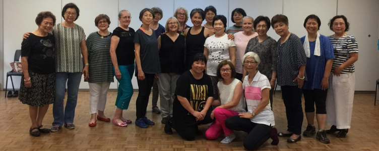 Dilys pursues her passion of dance with Seniors