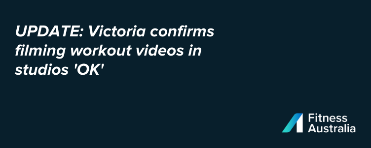 UPDATE: Victoria confirms filming workout videos in studios 'OK'